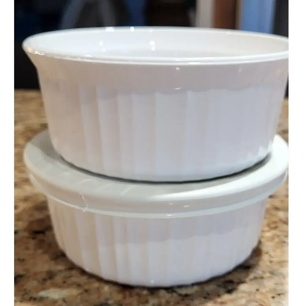 Corning Ware French White Individual Casserole F-16-B, 500 ml/5 1/2